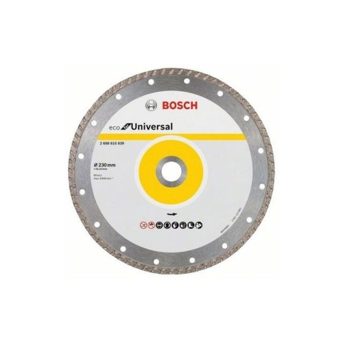 Алмазный круг 230х22 мм универс. Turbo ECO UNIVERSAL BOSCH