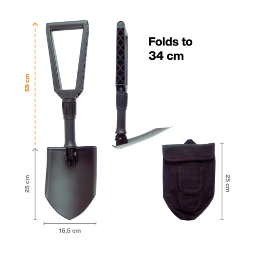 Лопата складная FISKARS