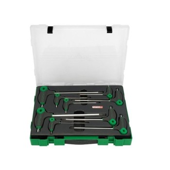 Набор ключей L-Type TORX 2-10мм 9шт в пласт.боксе TOPTUL