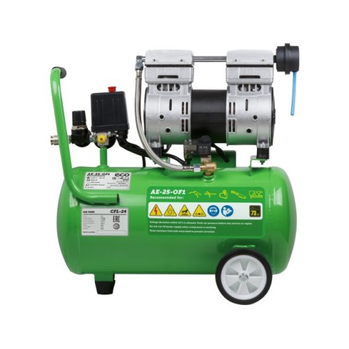 Компрессор ECO AE-25-OF1 безмасляный