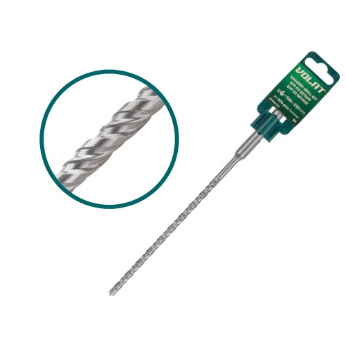 6х150х210 мм бур (сверло) SDS-plus S4 ВОЛАТ