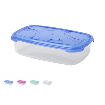 Контейнер пласт. прямоуг. 0.6 л, с крышкой, Frigo Plus, DRINA