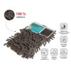 Сменная насадка для швабры из шенилла, серая, PERFECTO LINEA