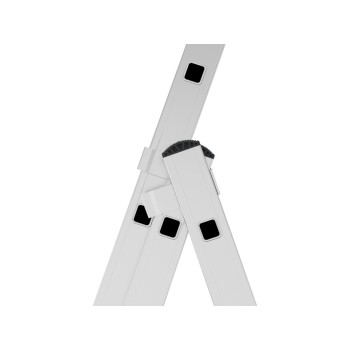 Лестница алюм. 3-х секц. 251/630/266см 3х10 ступ., 14,4кг PRO STARTUL (ST9942-10)