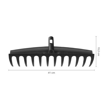 Грабли универсальные Solid без черенка FISKARS