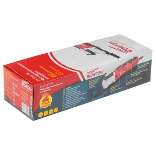 Многофункциональный инструмент (реноватор) WORTEX SM 3233 QE + набор оснастки