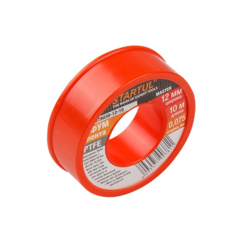 Фум-лента PTFE 12ммх10м STARTUL MASTER (ST9038-12-10)