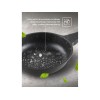 Сковорода литая ф 28х6.0 см, алюм., антиприг. покр., серия Black Induction, PERFECTO LINEA