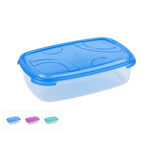Контейнер пласт. прямоуг. 3 л, с крышкой, Frigo Plus, DRINA