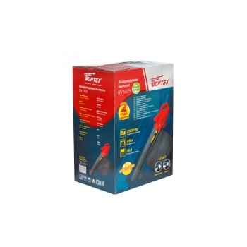 Воздуходувка электрическая WORTEX BV 1325 2500 Вт, макс.объем 792 м3/ч, макс.скор. 75 м/с