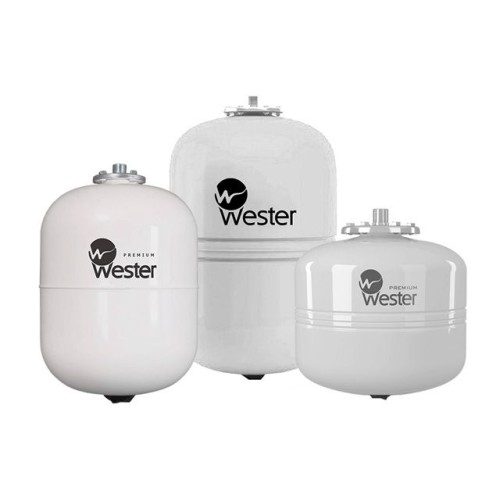 Бак мембранный для ГВС Wester Premium WDV 12 нерж. контрфланец