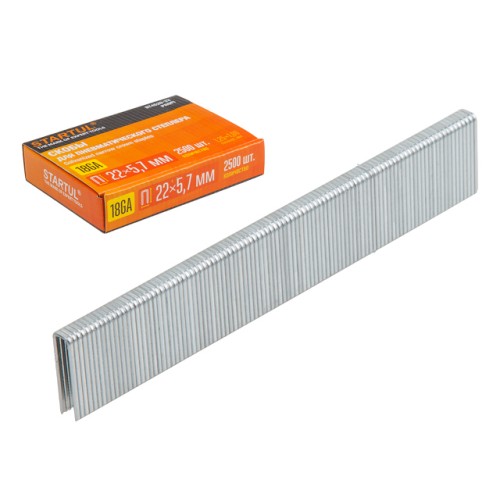 Скобы тип 18GA 22мм (2500шт) STARTUL PROFI (ST4520-22)