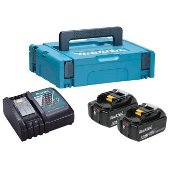 Комплект аккумулятор LXT 18.0 В BL1860B 2 шт. + зарядное устройство DC18RC