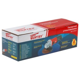 Одноручная углошлифмашина WORTEX AG 1210-1 в кор. 1000 Вт, 125 мм, 11000 об/мин