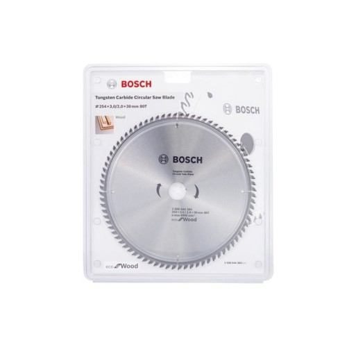 Диск пильный 254х30 мм 80 зуб. по дереву ECO WOOD BOSCH