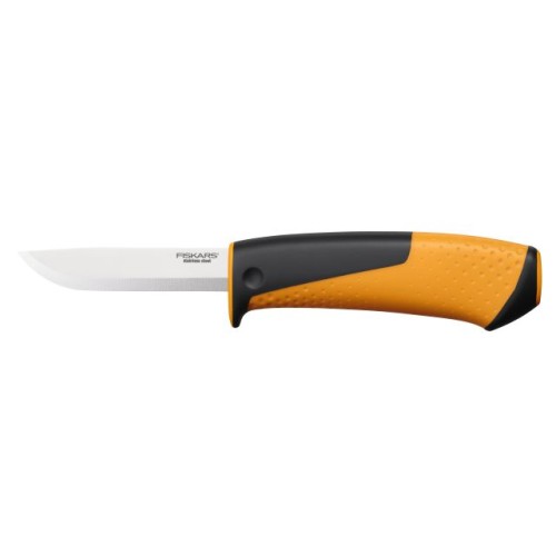 Нож универсальный с точилкой FISKARS