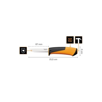 Нож универсальный с точилкой FISKARS