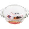 Кастрюля из жаропрочного стекла, 0.7 л, с крышкой, 186х160х79 мм, PERFECTO LINEA