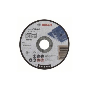 Круг отрезной 115х1.0x22.2 мм для металла Best BOSCH