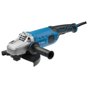 Двуручная углошлифмашина BULL WS 2301 2400 Вт, 230 мм, вибро, плавный пуск, 4м