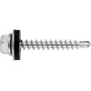 Саморез кровельный 4.8х25 мм цинк, шайба с прокл., PT1 (6000 шт в коробе) STARFIX