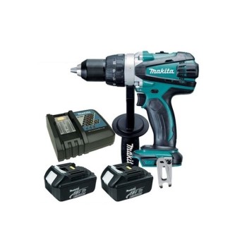 Аккум. дрель-шуруповерт MAKITA LXT DDF 458 RFE