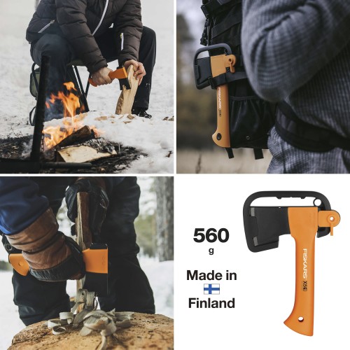 Топор туристический X5 XXS FISKARS