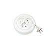 Удлинитель на катушке 5м (3 роз., 1.5кВт, б/з, ПВС 2х0,75) Bylectrica