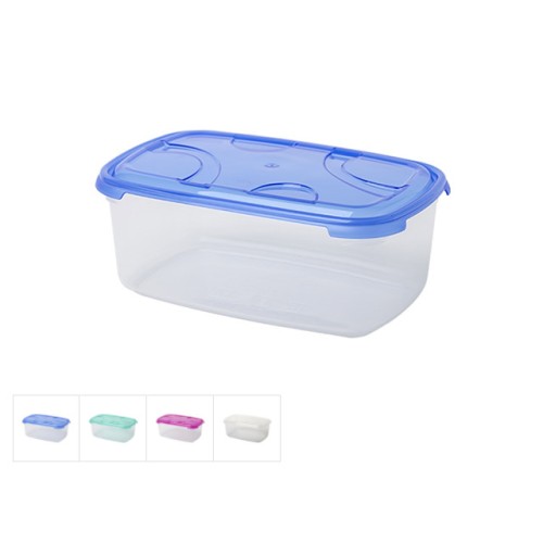 Контейнер пласт. прямоуг. 0.9 л, с крышкой, Frigo Plus, DRINA