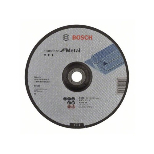 Круг отрезной 230х3.0x22.2 мм для металла Standard BOSCH