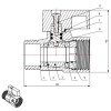 Кран шаровый MINI 1/2