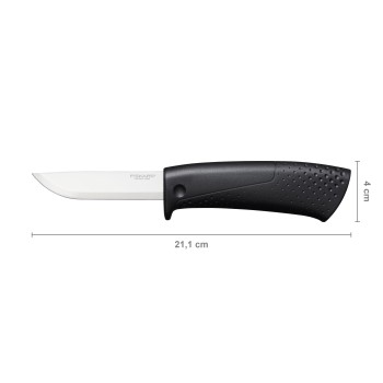 Нож с точилкой FISKARS