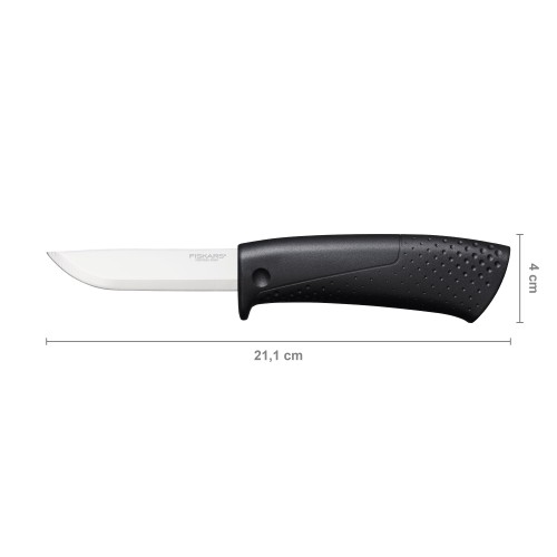 Нож с точилкой FISKARS
