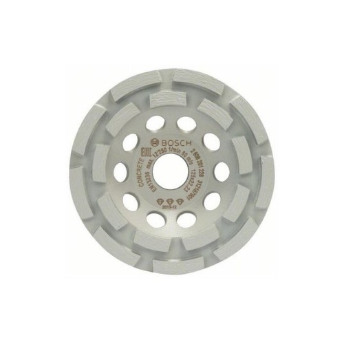 Алмазная чашка 125х22 мм по бетону двурядная BEST FOR CONCRETE BOSCH