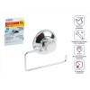 Держатель для туалетной бумаги на вакуумной присоске, хром. сталь, FIX LOCK, PERFECTO LINEA