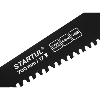 Ножовка по газобетону 700мм 17 зубьев с напайками STARTUL MASTER (ST4084-17)