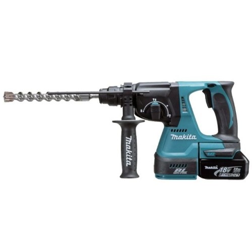 Аккум. перфоратор MAKITA LXT DHR 242 RFE