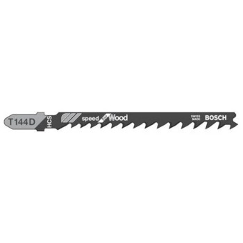 Пилки лобз. T144D по дереву 2шт. BOSCH
