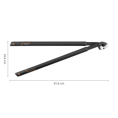Сучкорез контактный L39 FISKARS SingleStep c загнутыми лезвиями большой