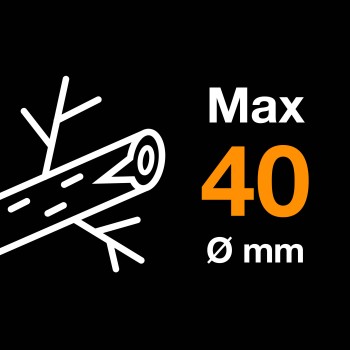 Сучкорез контактный L39 FISKARS SingleStep c загнутыми лезвиями большой