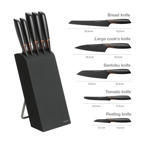 Нож азиатский 17 см Edge Fiskars