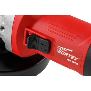 Одноручная углошлифмашина WORTEX AG 1209 в кор. 900 Вт, 125 мм, 11 000 об/мин