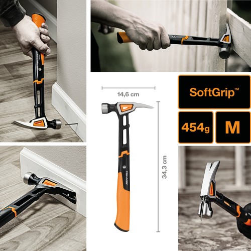 Молоток столярный M FISKARS