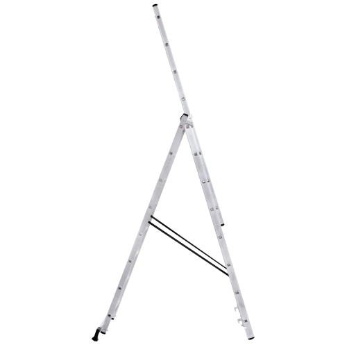 Лестница алюм. 3-х секц. 202/475/215см 3х8 ступ., 9,2кг PRO STARTUL (ST9944-08)