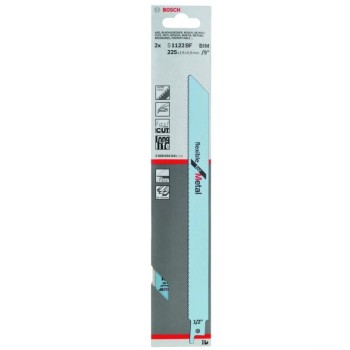 Пилка сабельная по металлу S1122BF (2 шт.) BOSCH