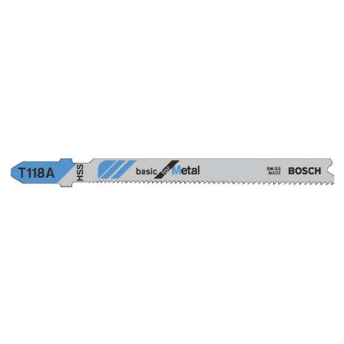 Пилка лобз. по металлу T118A (1 шт.) BOSCH