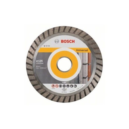 Алмазный круг 125х22 мм универс. Turbo STANDARD FOR UNIVERSAL BOSCH