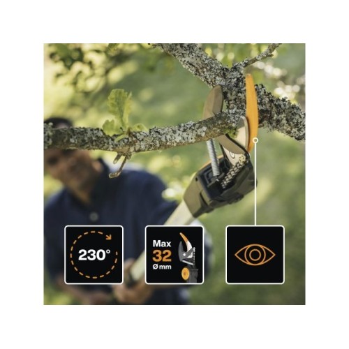 Сучкорез универсальный телескопический UPX86 FISKARS PowerGear