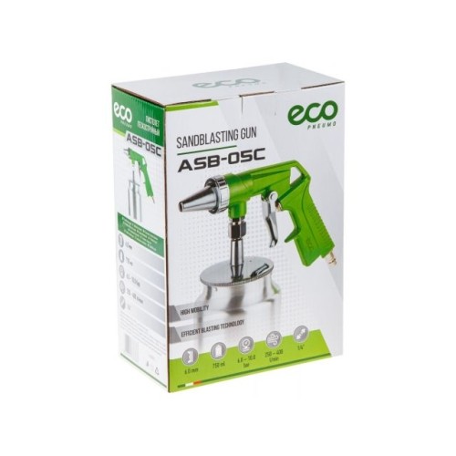 Пистолет пескоструйный с баком ASB-05C ECO