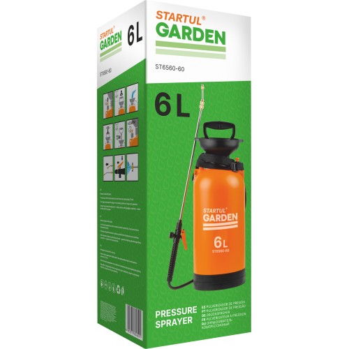 Опрыскиватель компрессионный 6л STARTUL GARDEN (ST6560-60)